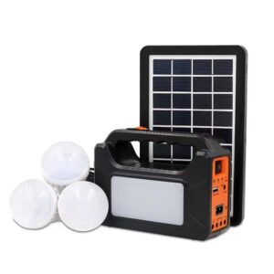 Solarni sistem sa akumulatorom i 3 sijalice usb - Solarni sistem sa akumulatorom i 3 sijalice usb