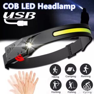 Lampa za glavu COB + Led svetlo sa senzorom - Lampa za glavu COB + Led svetlo sa senzorom