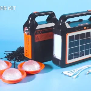 Solarni sistem Lampa radio mp3 powerbank + panel - Solarni sistem Lampa radio mp3 powerbank + panel