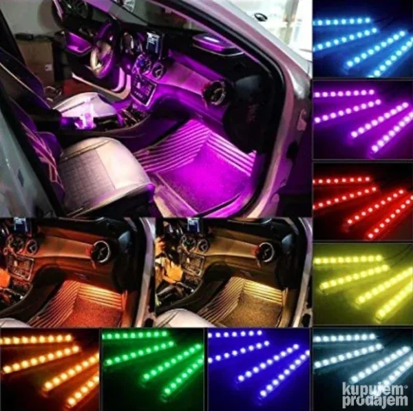 Led trake za auto ambijentalno svetlo za automobil - Led trake za auto ambijentalno svetlo za automobil - Image 2