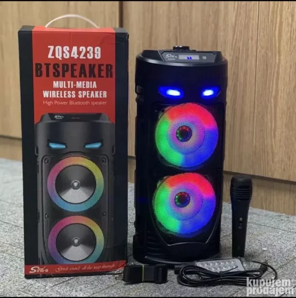 ZVUCNIK - ZQS 4239 - Bluetooth zvucnik ZVUCNIK-Bluetooth - ZVUCNIK - ZQS 4239 - Bluetooth zvucnik ZVUCNIK-Bluetooth
