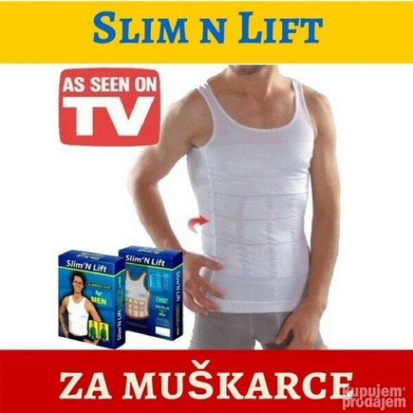 Slim n Lift Super steznik/majica za mršavljenje za muškarc - Slim n Lift Super steznik/majica za mršavljenje za muškarc - Image 5